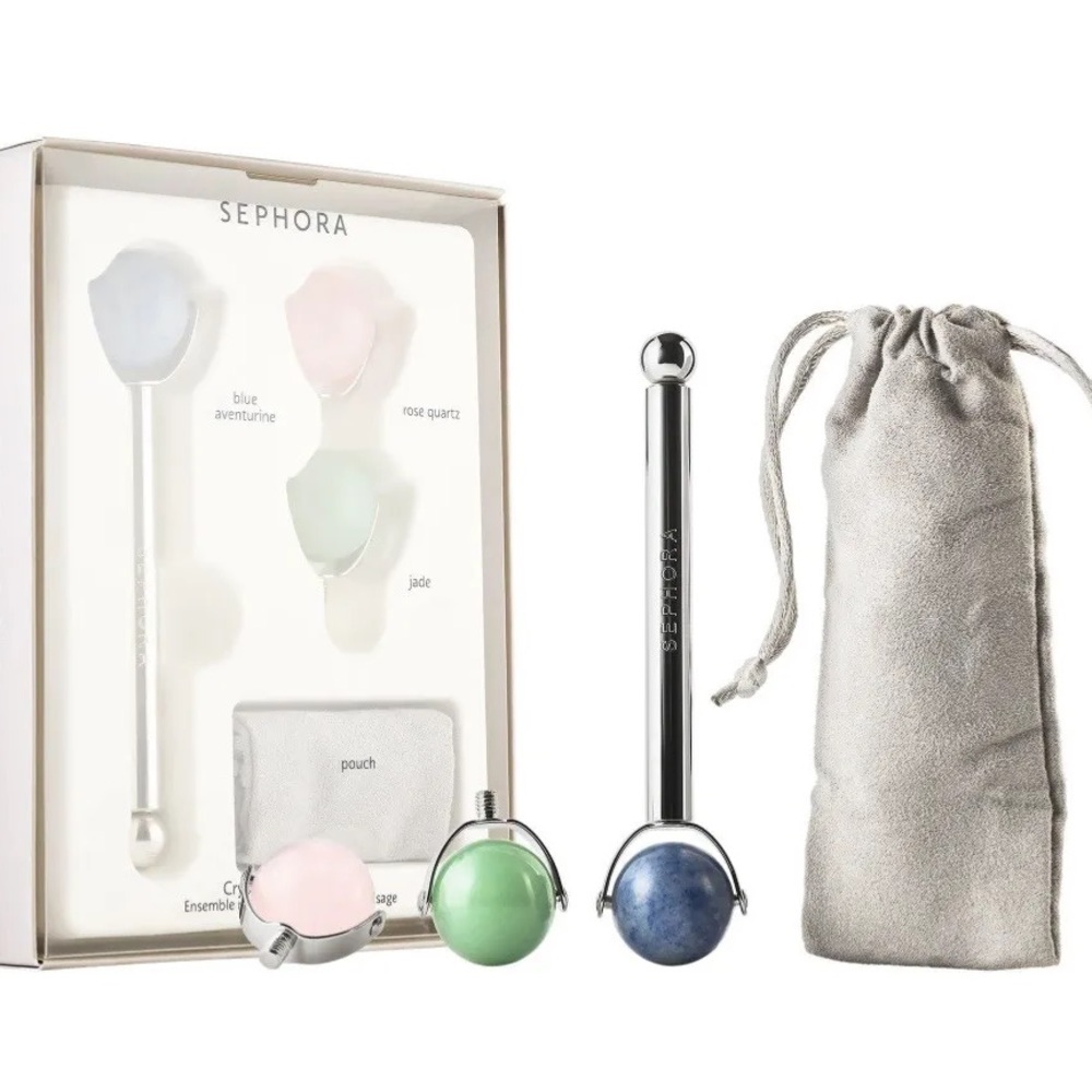 Sephora Collection Crystal Facial Roller Set